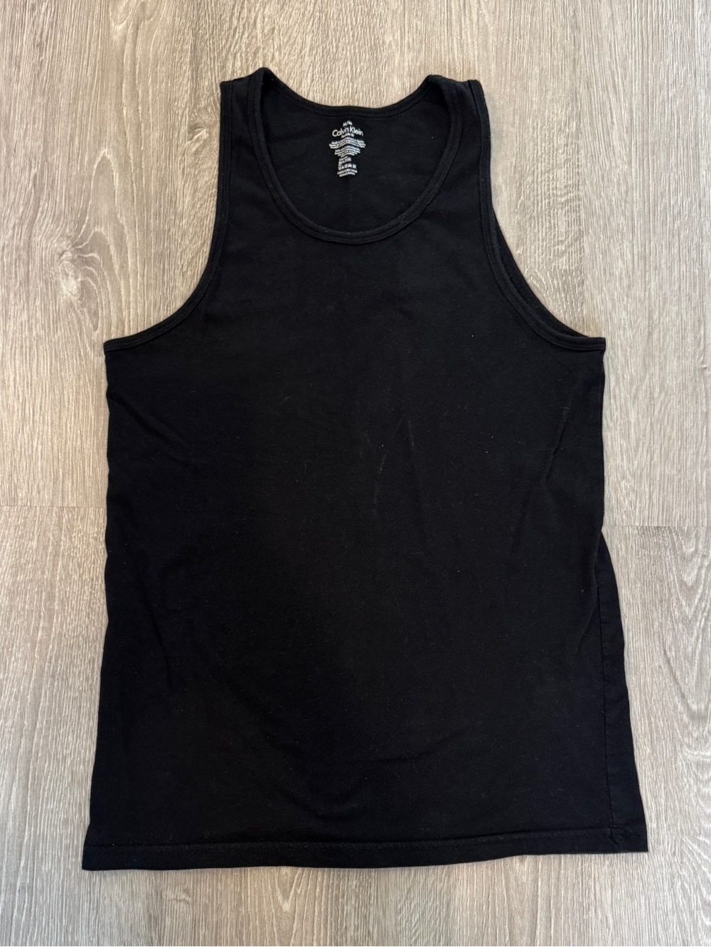 Pick 2 for $10. CK Classic Black Cotton Tank Top
